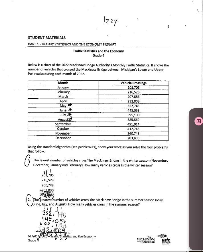 A1 Student6 page1 MA 4 6
